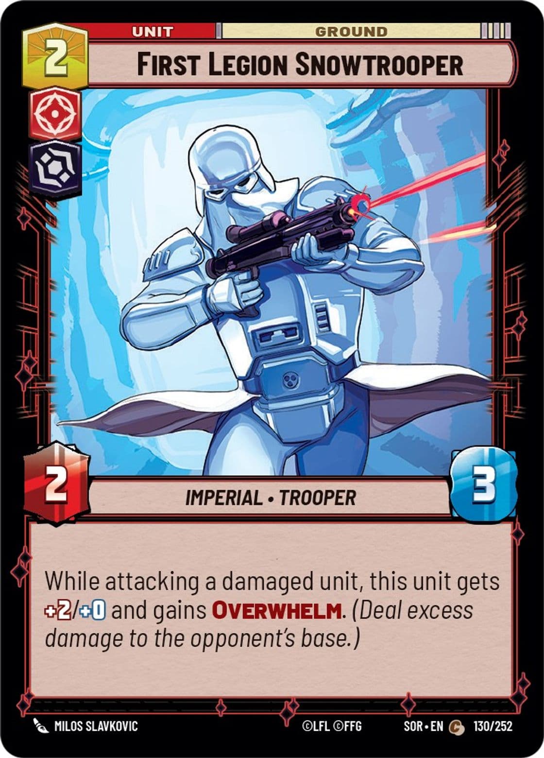 First Legion Snowtrooper (Standard)
