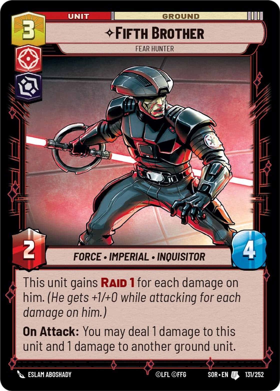 Fifth Brother, Fear Hunter (Standard)
