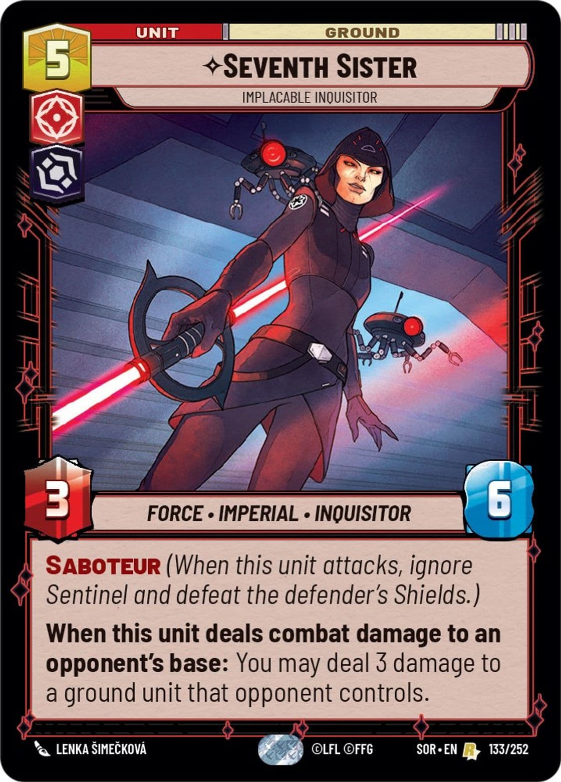 Seventh Sister, Implacable Inquisitor, Standard