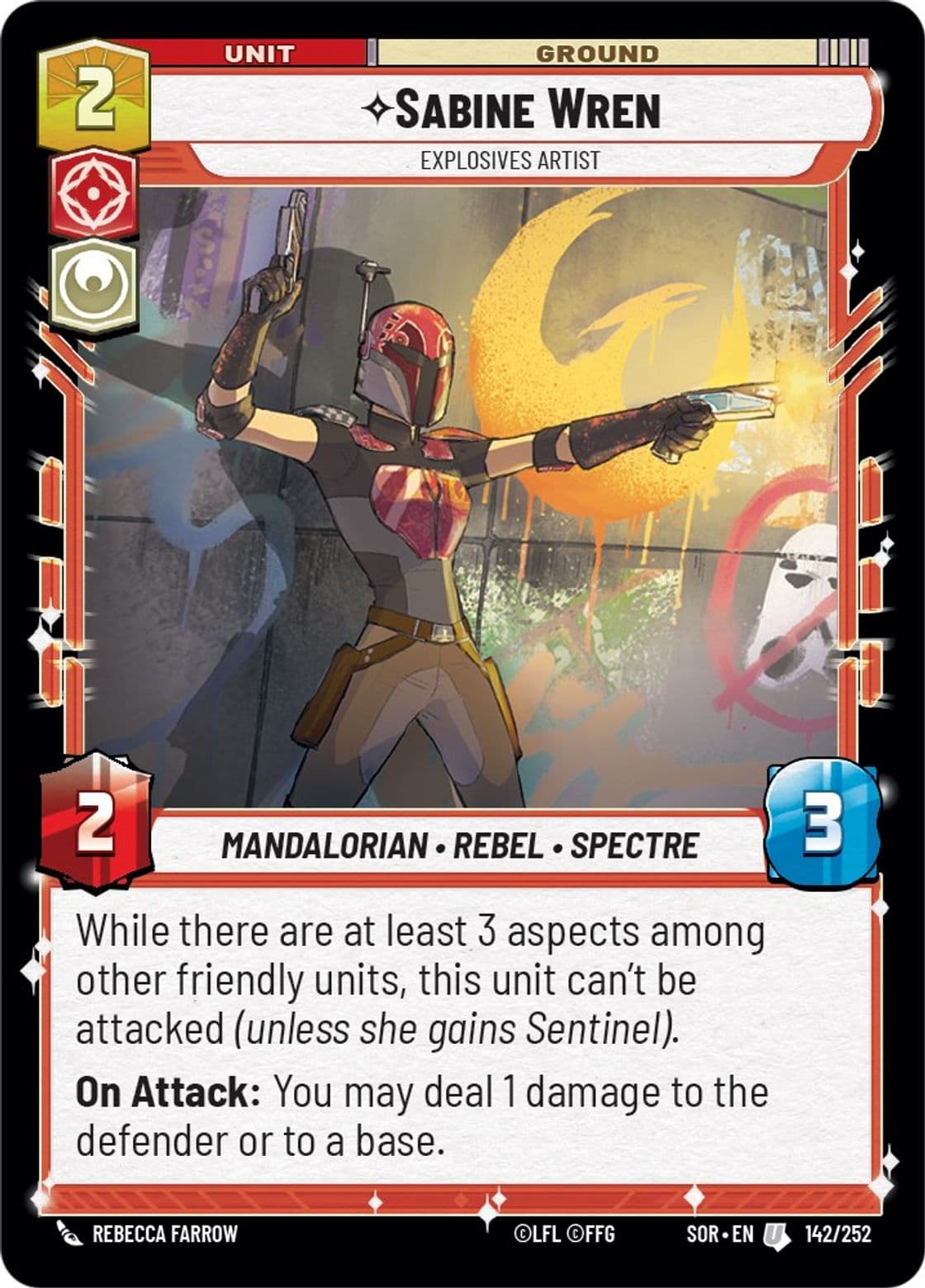 Sabine Wren, Explosives Artist (Standard)
