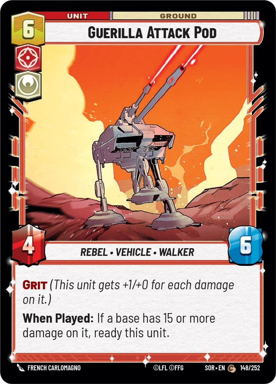 Guerilla Attack Pod (Standard)