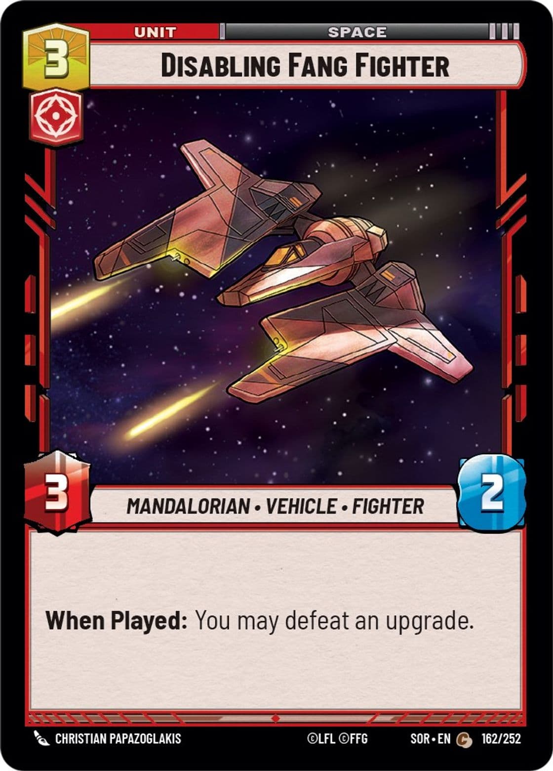 Disabling Fang Fighter (Standard)
