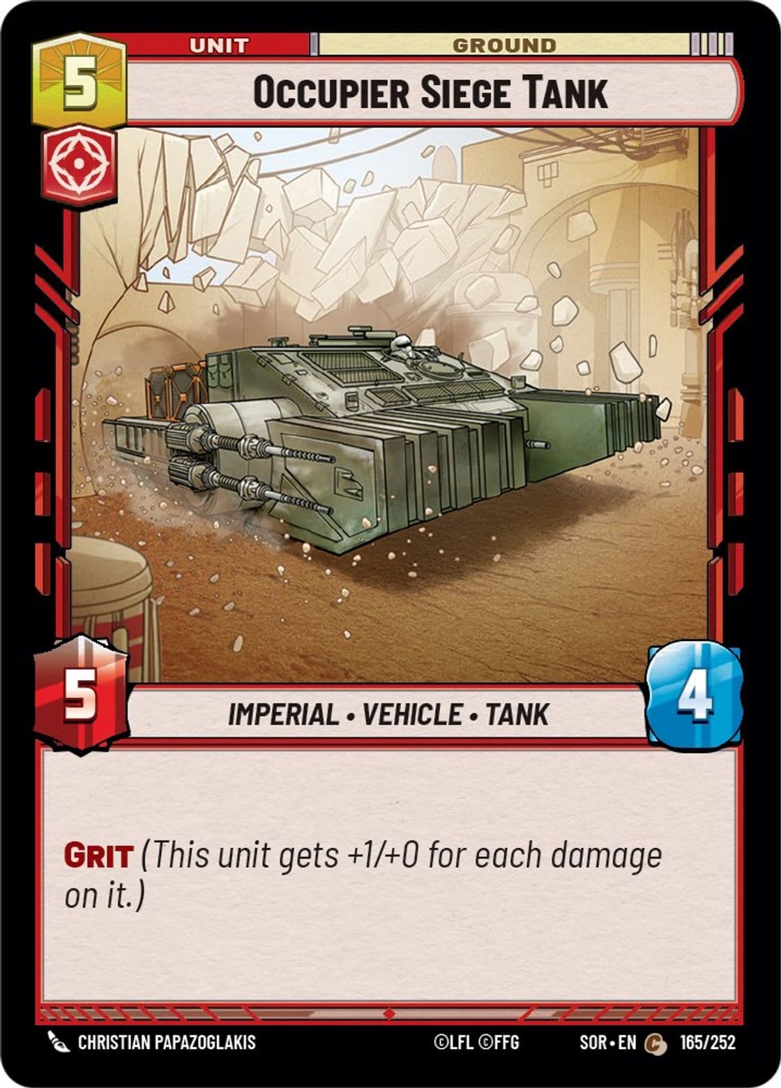 Occupier Siege Tank (Standard)