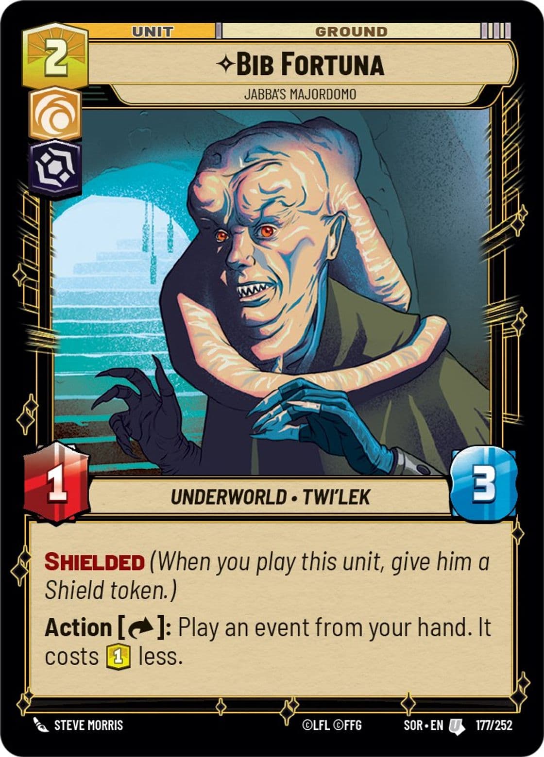 Bib Fortuna, Jabba's Majordomo, Standard