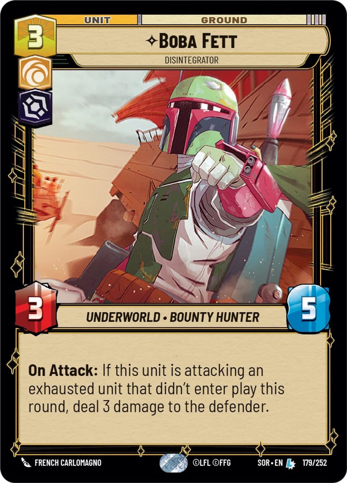 Boba Fett, Disintegrator, Standard