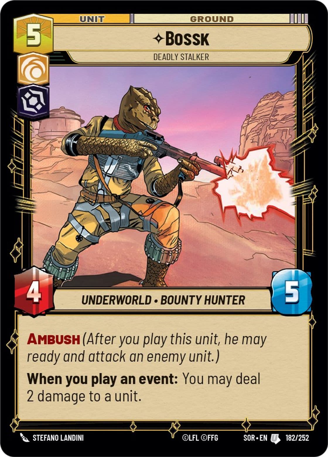 Bossk, Deadly Stalker (Standard)