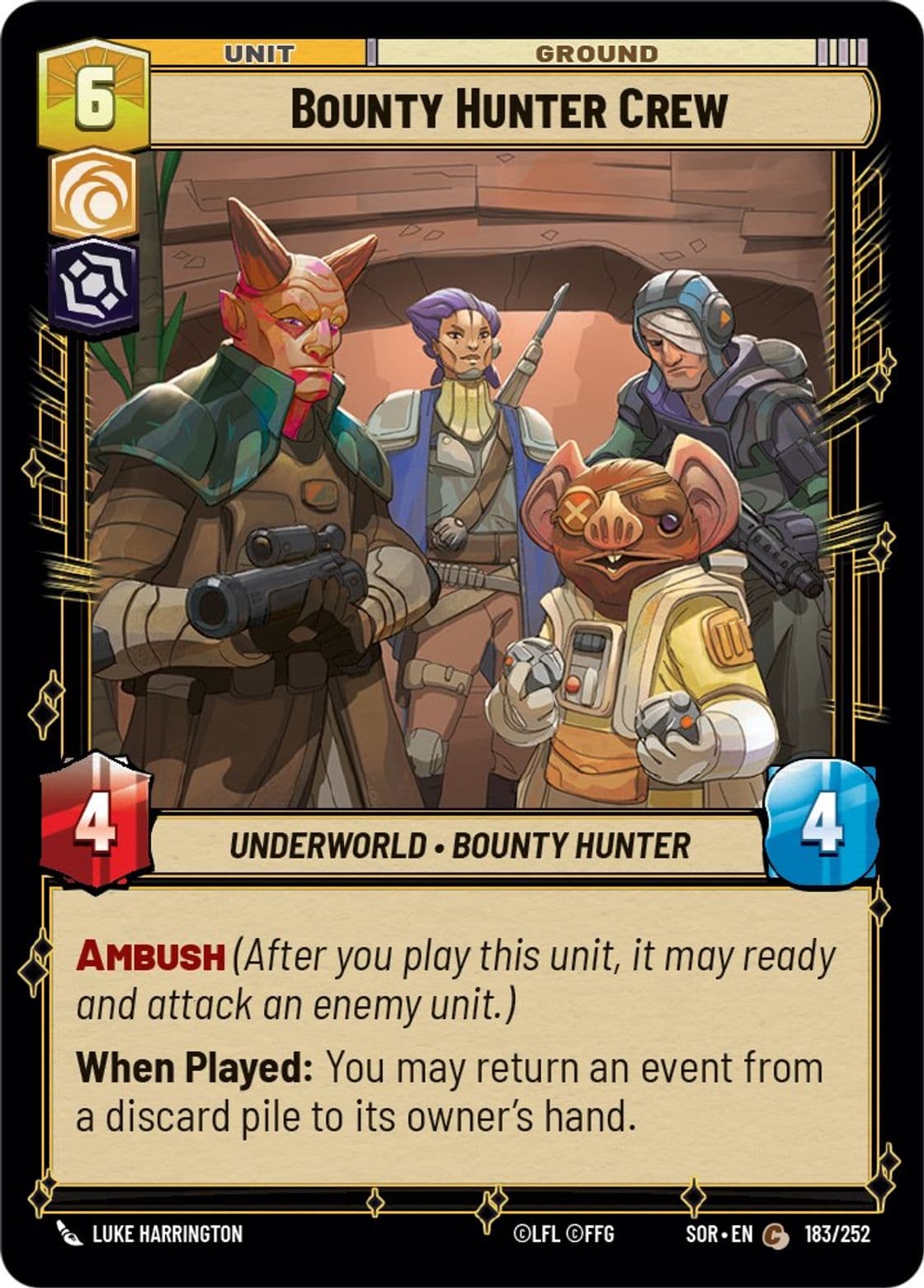 Bounty Hunter Crew (Standard)