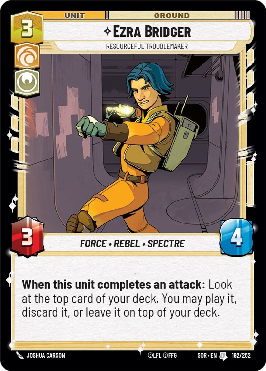 Ezra Bridger, Resourceful Troublemaker (Standard)