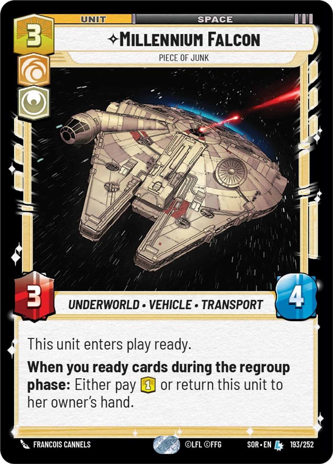 Millennium Falcon, Piece Of Junk, Standard