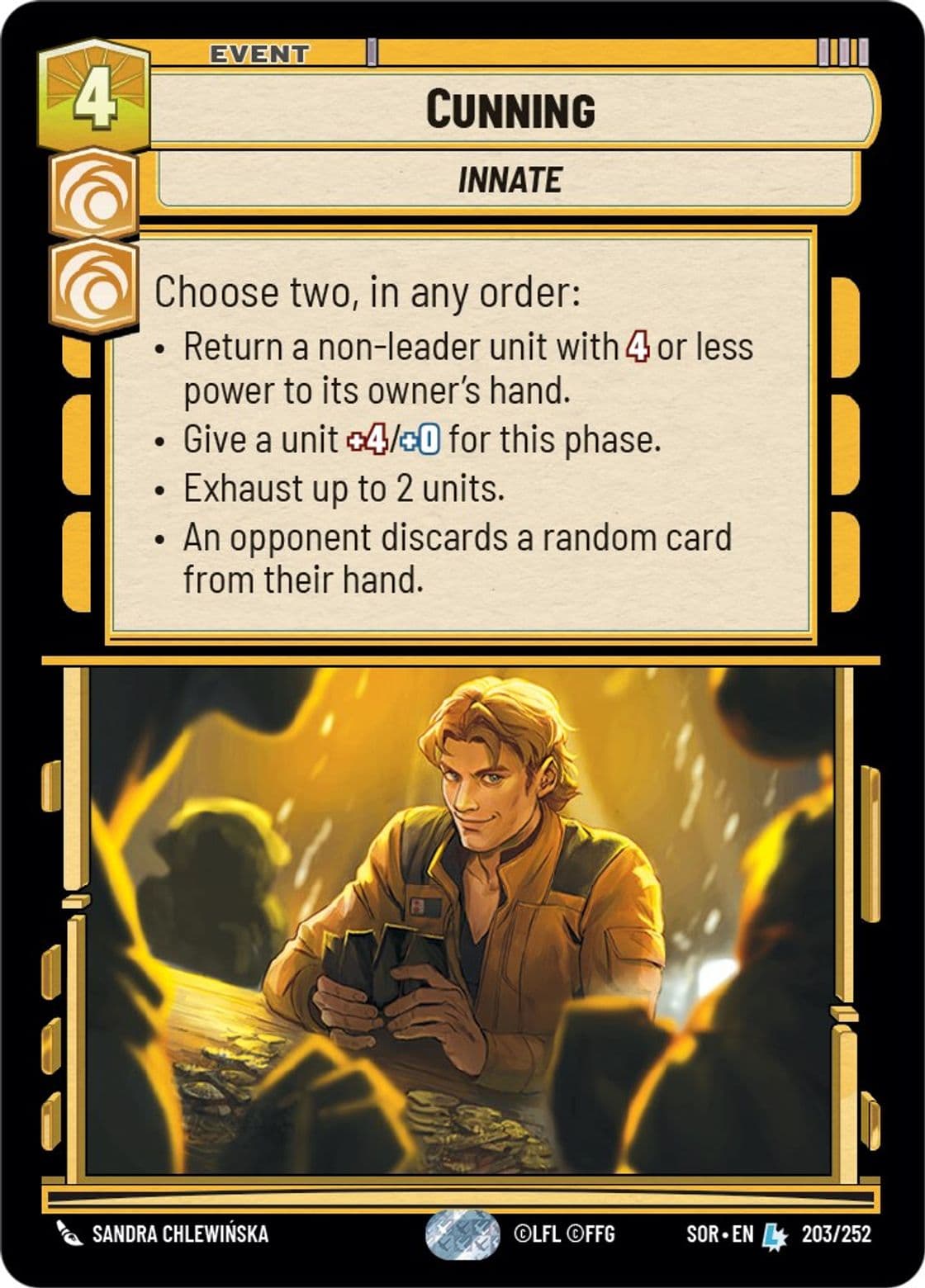 Cunning, Standard