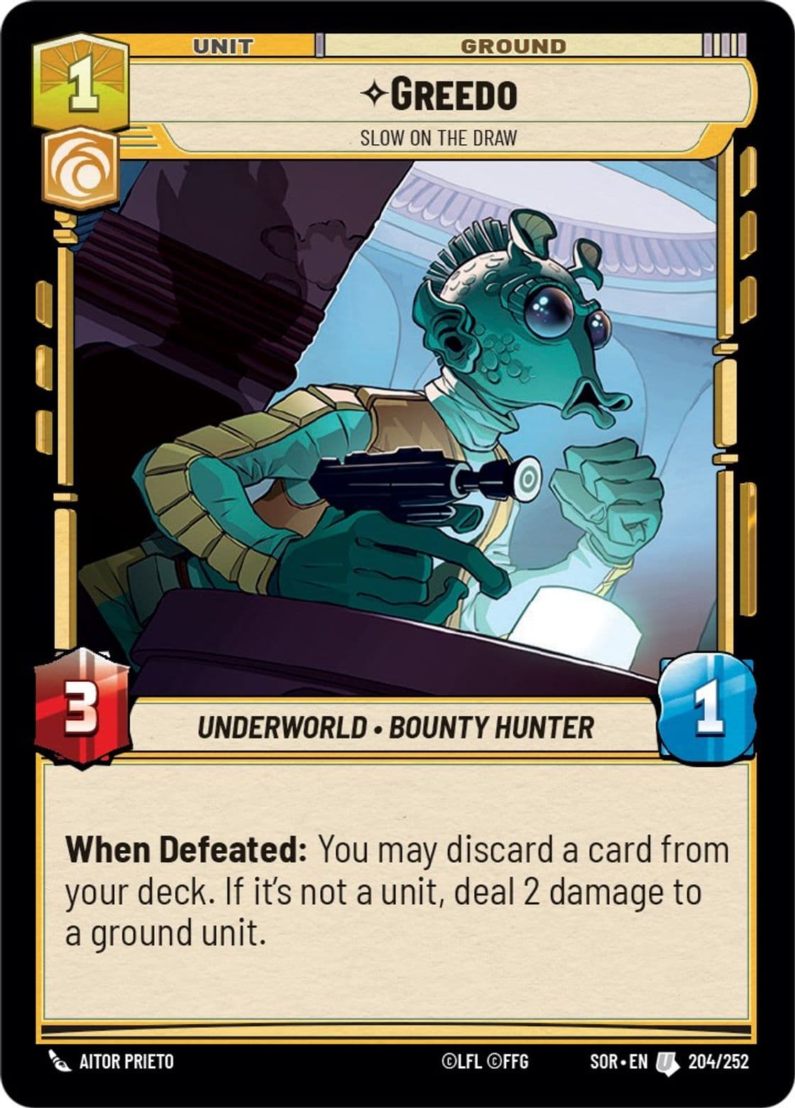 Greedo, Slow on the Draw (Standard)