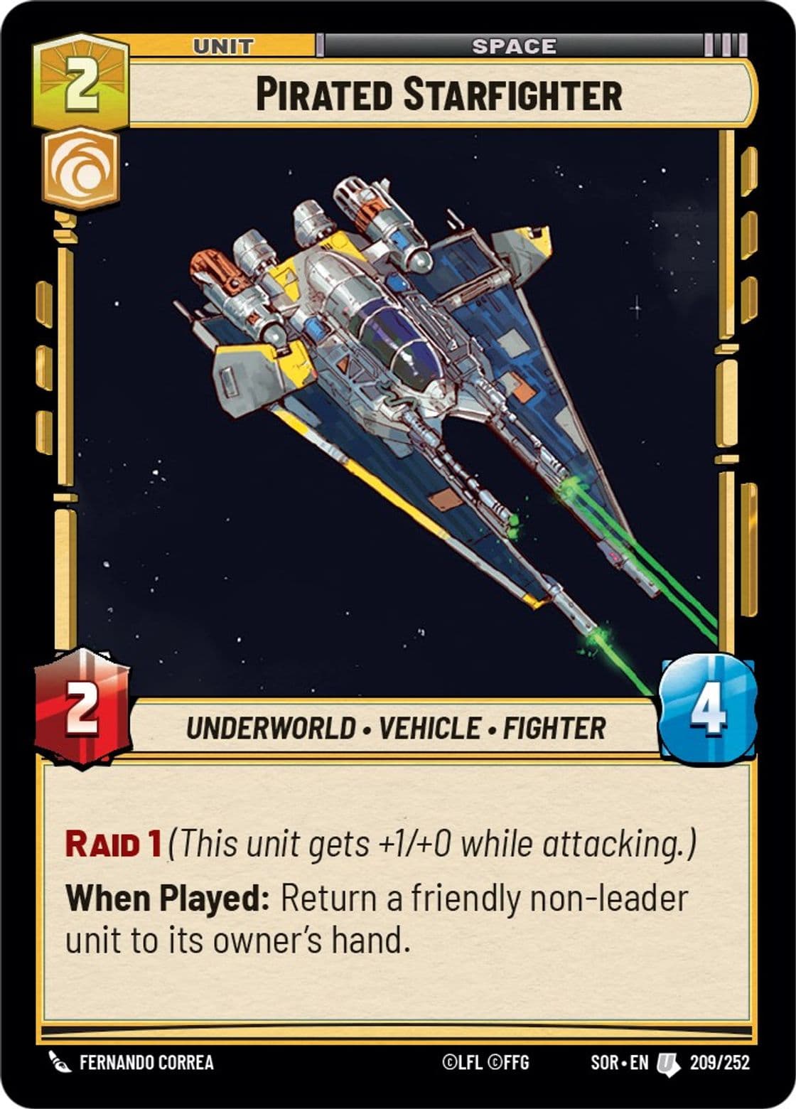 Pirated Starfighter (Standard)
