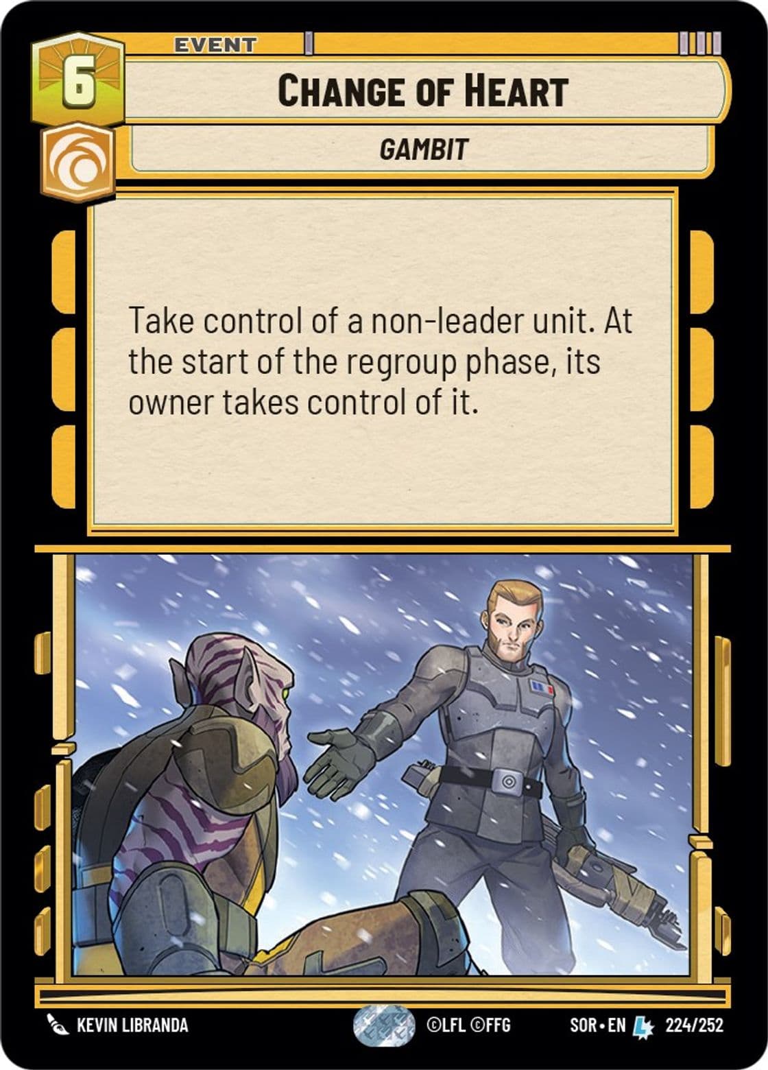 Change of Heart, Standard