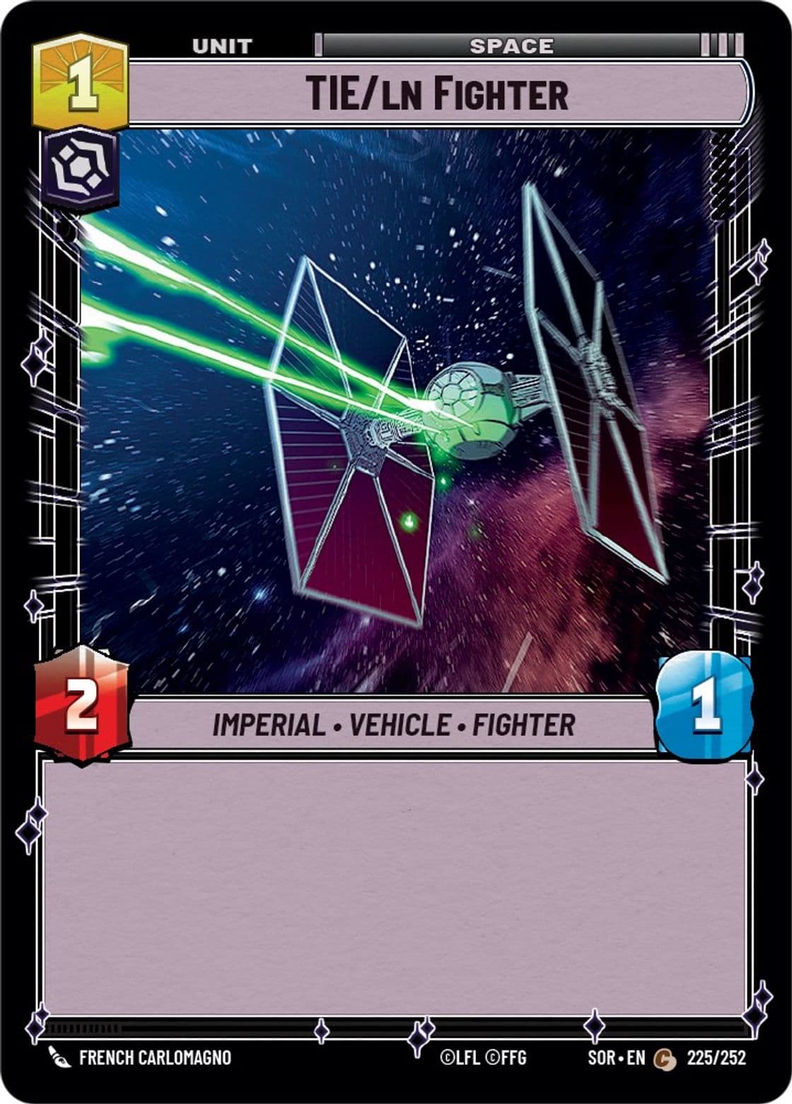 TIE/ln Fighter (Foil)