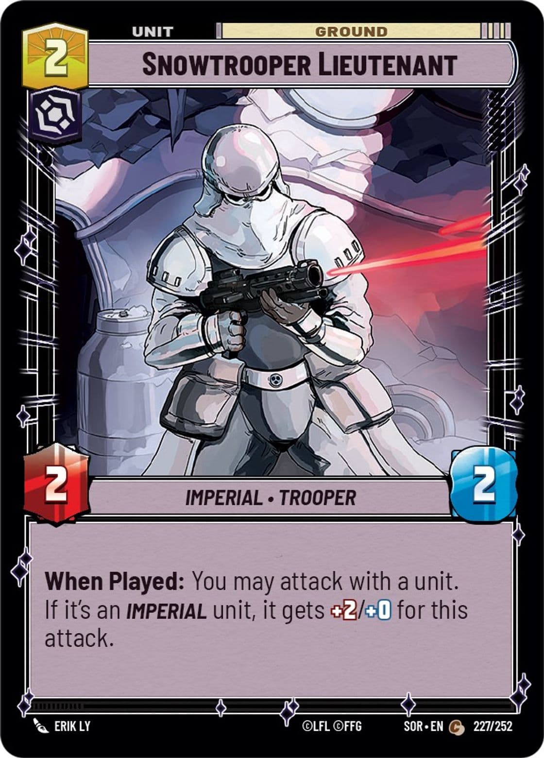 Snowtrooper Lieutenant (Standard)