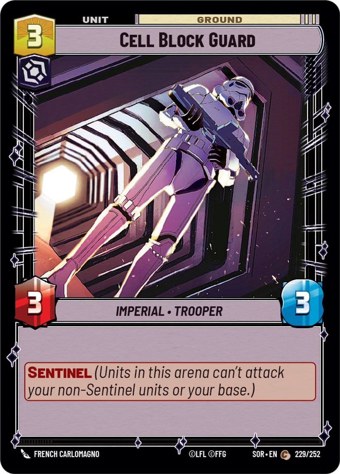 Cell Block Guard (Standard)