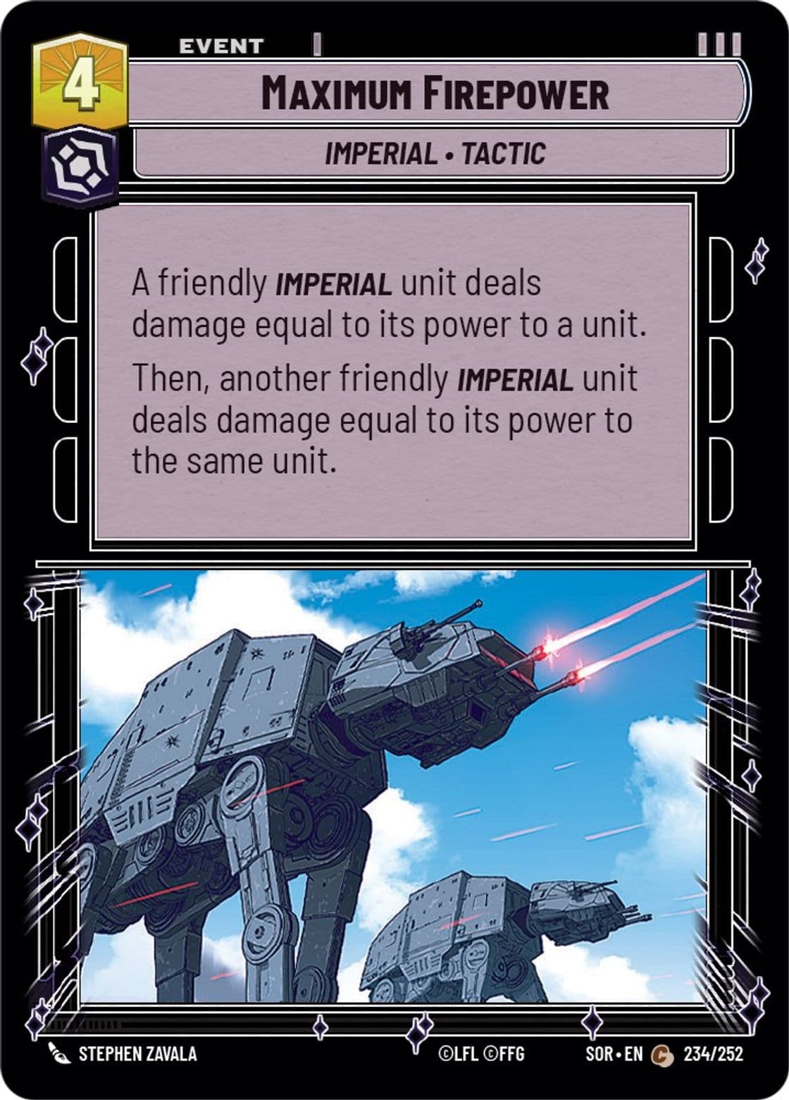 Maximum Firepower (Standard)