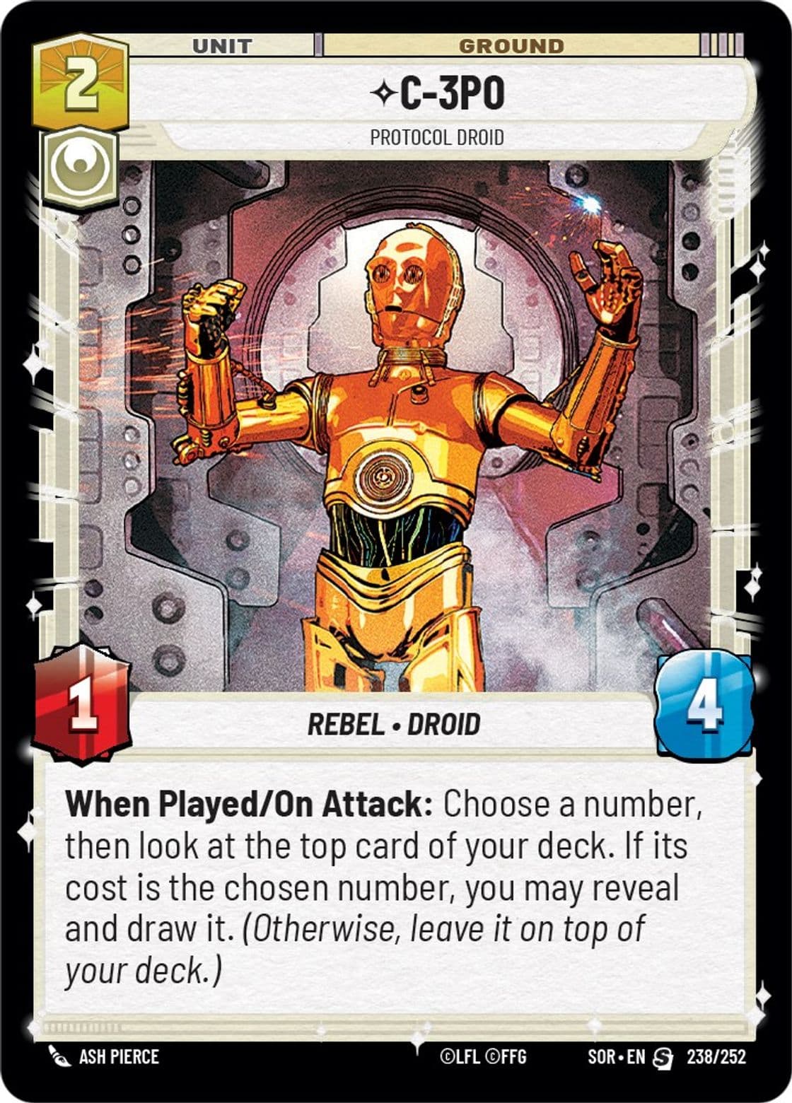C-3P0, Protocol Droid, Standard