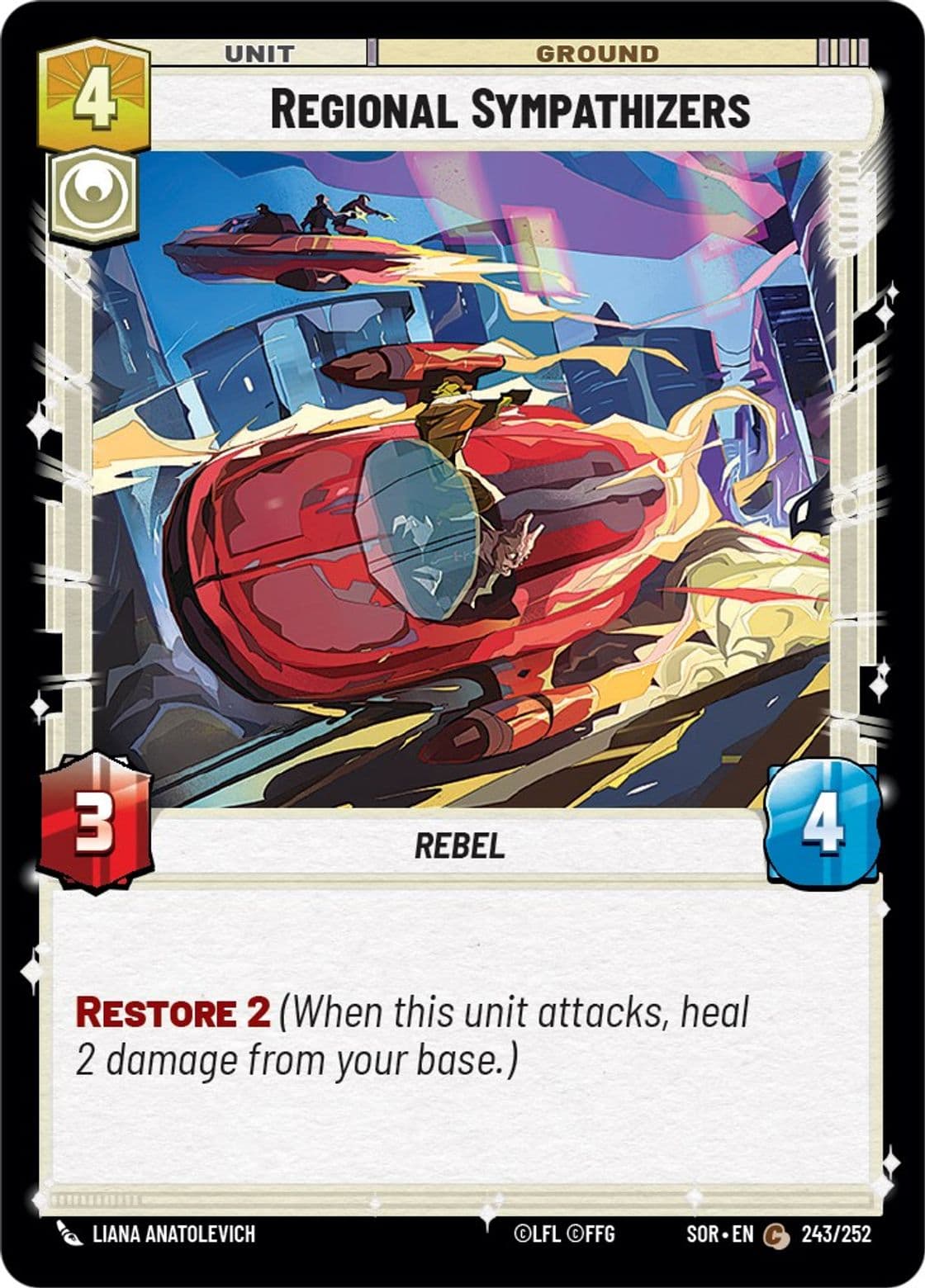 Regional Sympathizers (Standard)