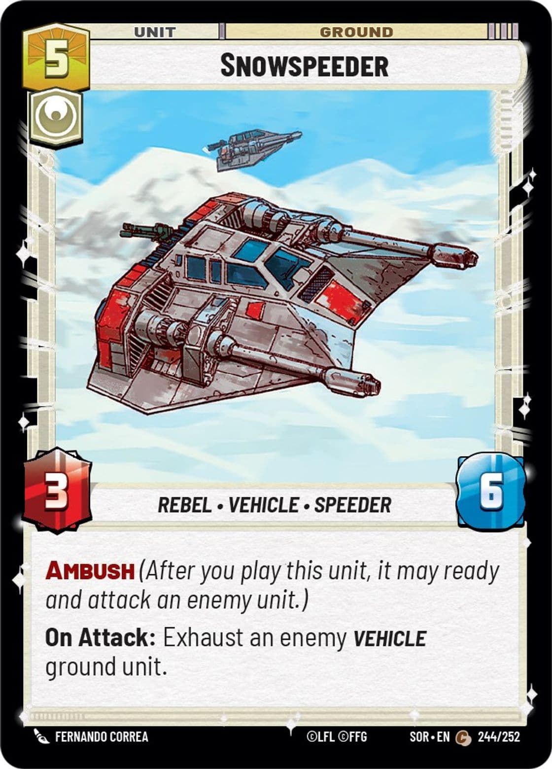 Snowspeeder (Foil)