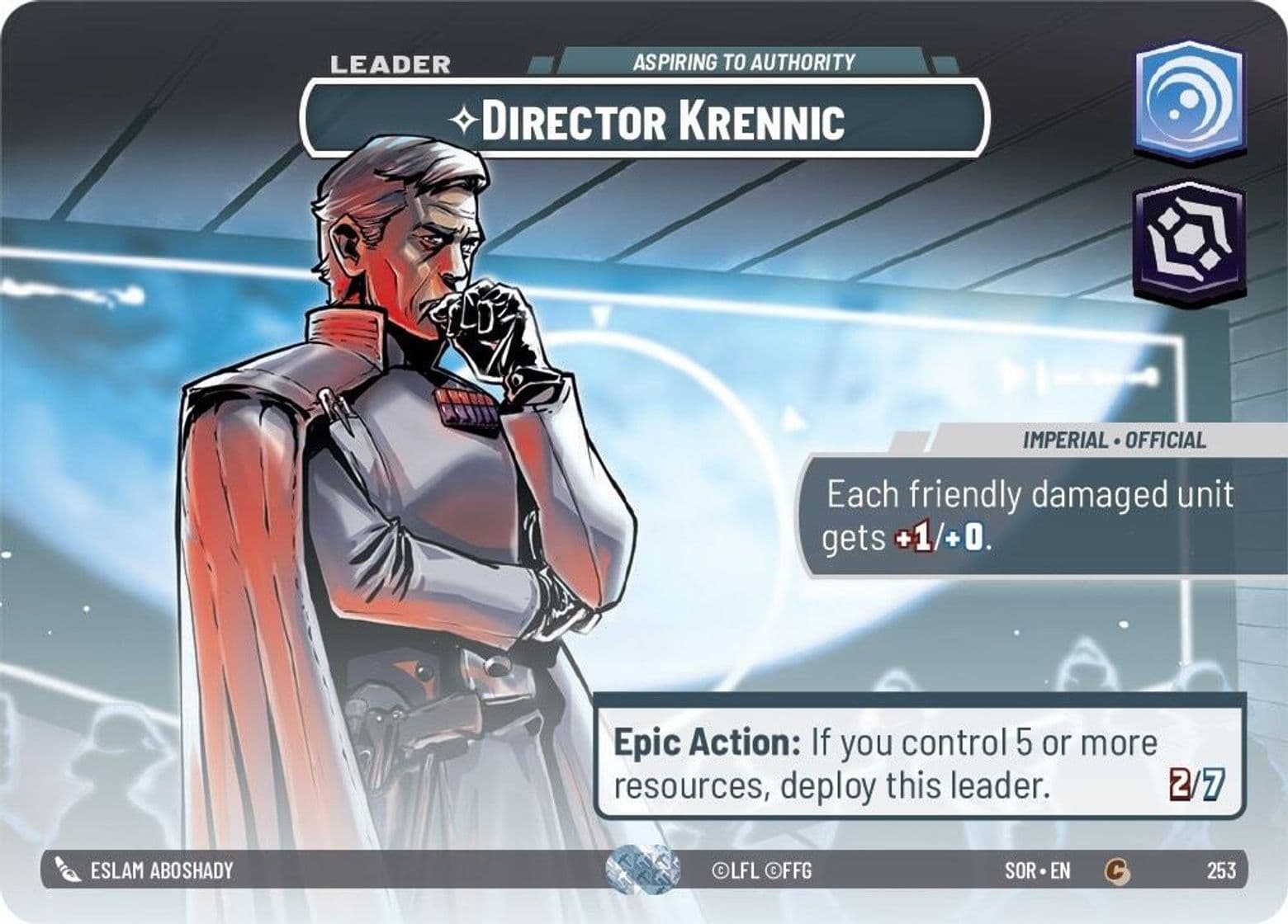 Director Krennic, Aspiring to Authority (Showcase)