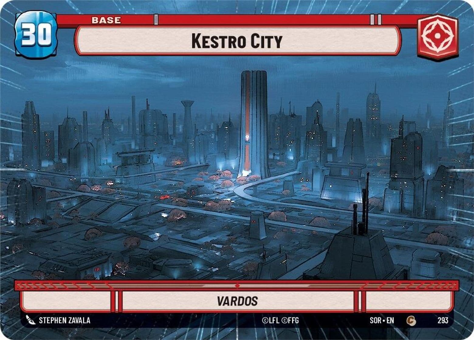 Kestro City, Vardos (Hyperspace)