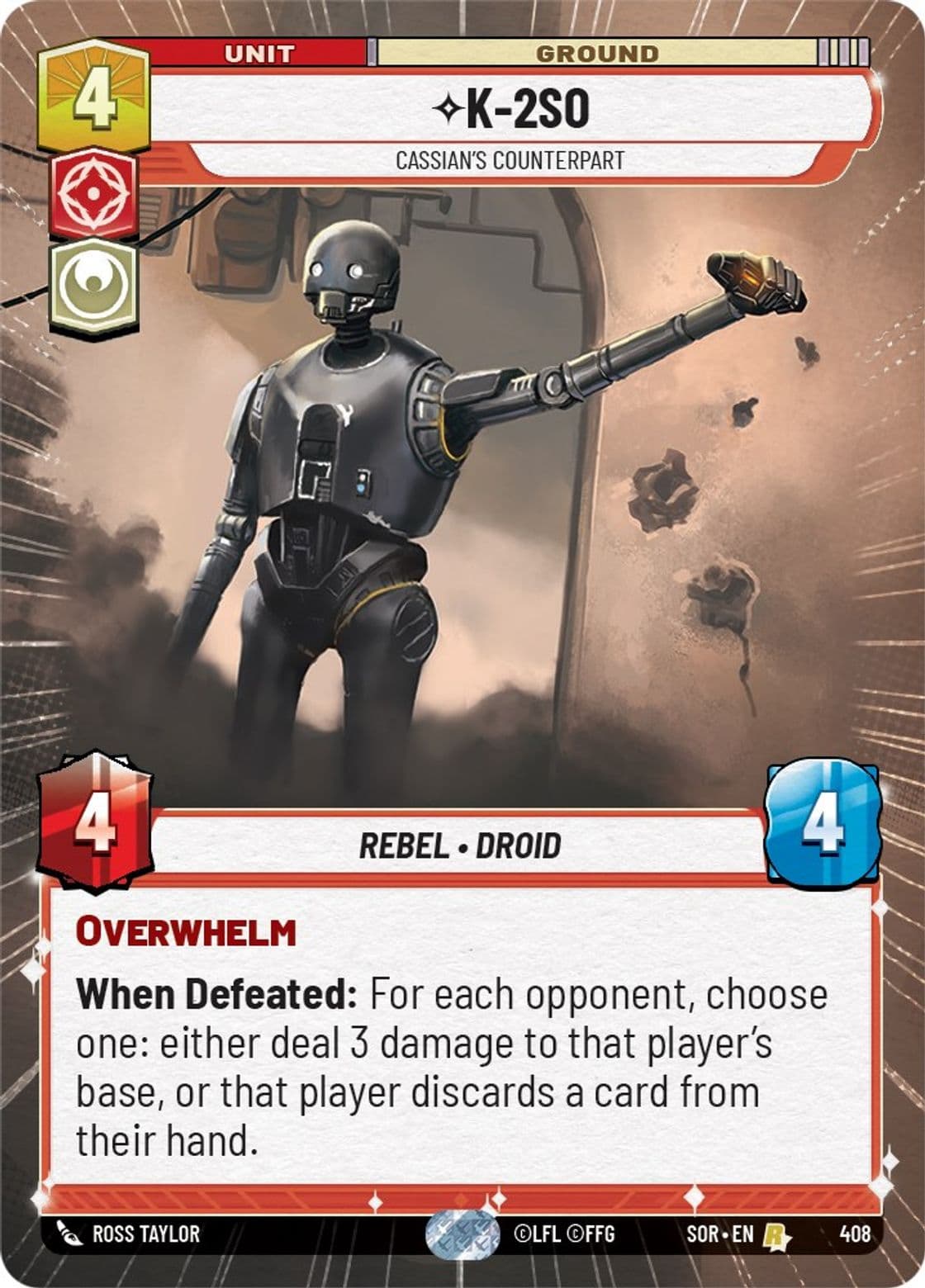 K-2SO, Cassian's Counterpart (Hyperspace)