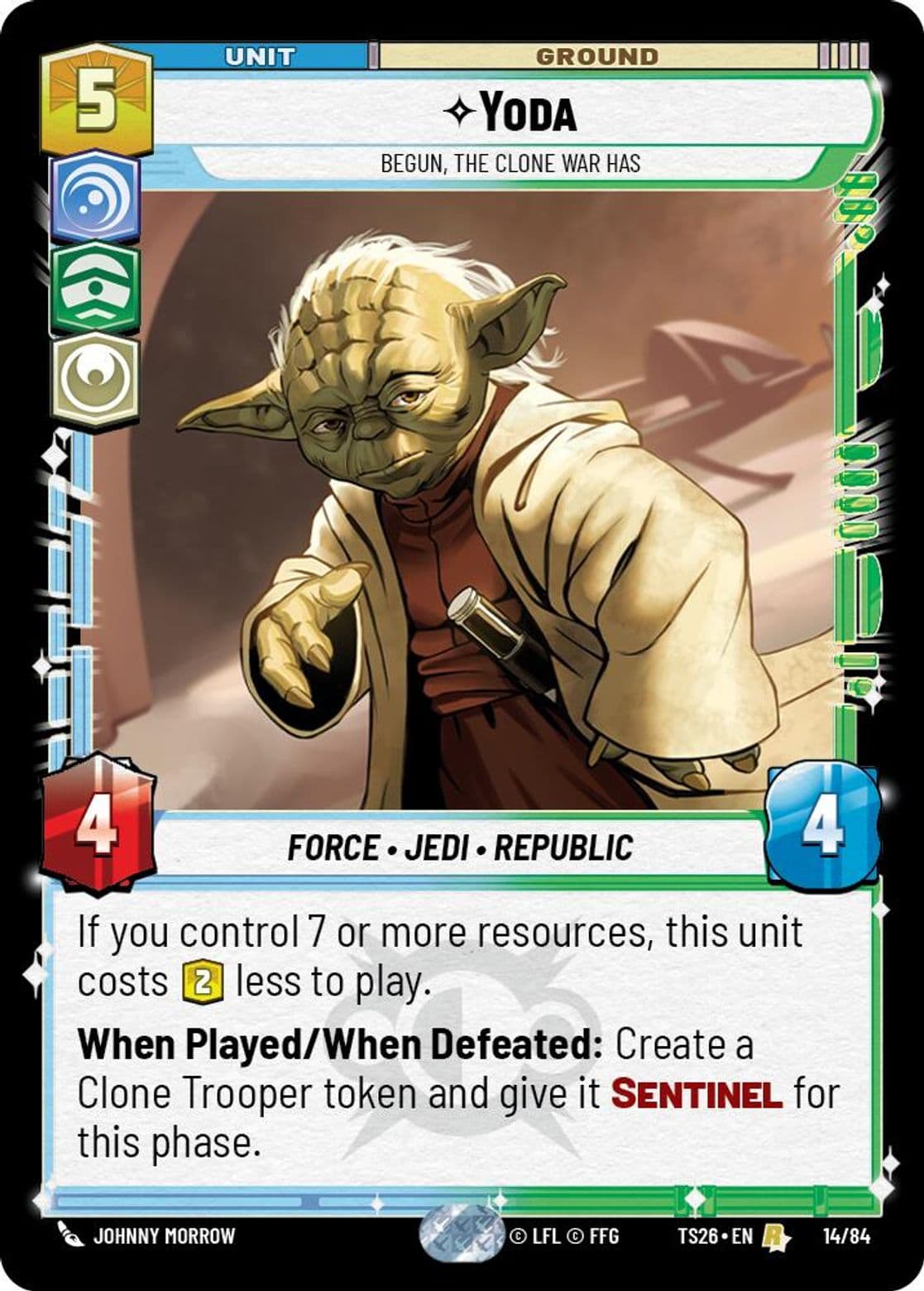 Yoda, Begun, the Clone War Has, Standard