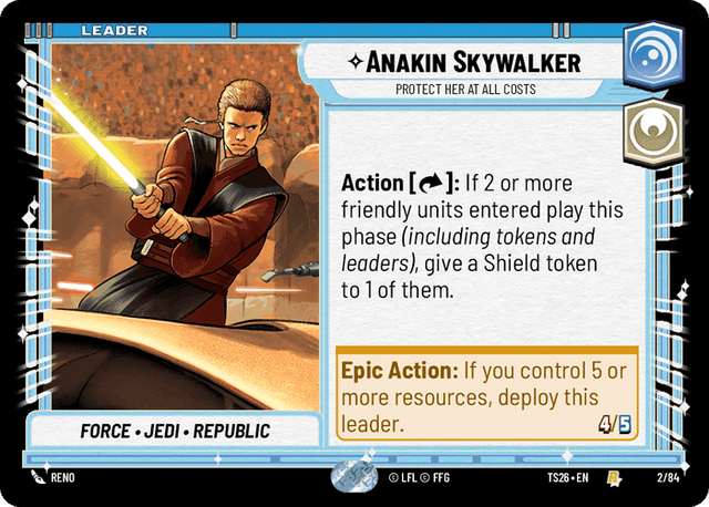 Anakin Skywalker, Protect Her At All Costs, Standard