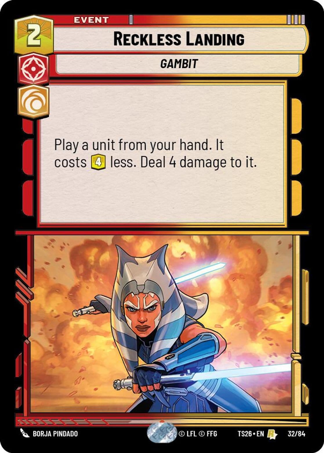 Reckless Landing, Standard