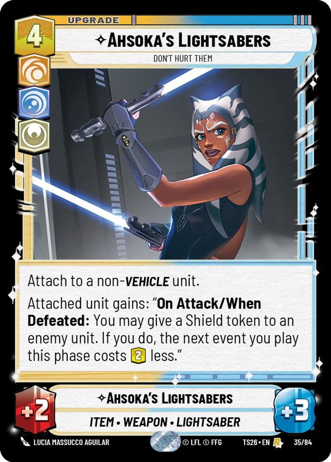 Ahsoka's Lightsabers, Standard
