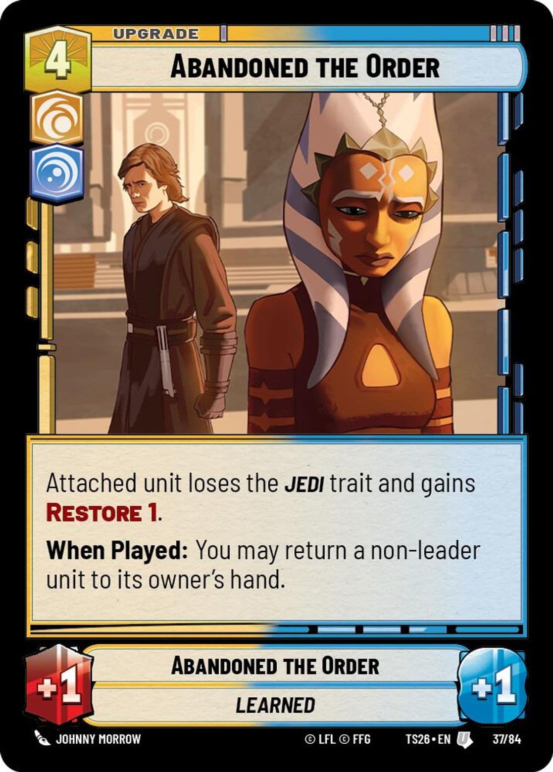 Abandoned the Order, Standard