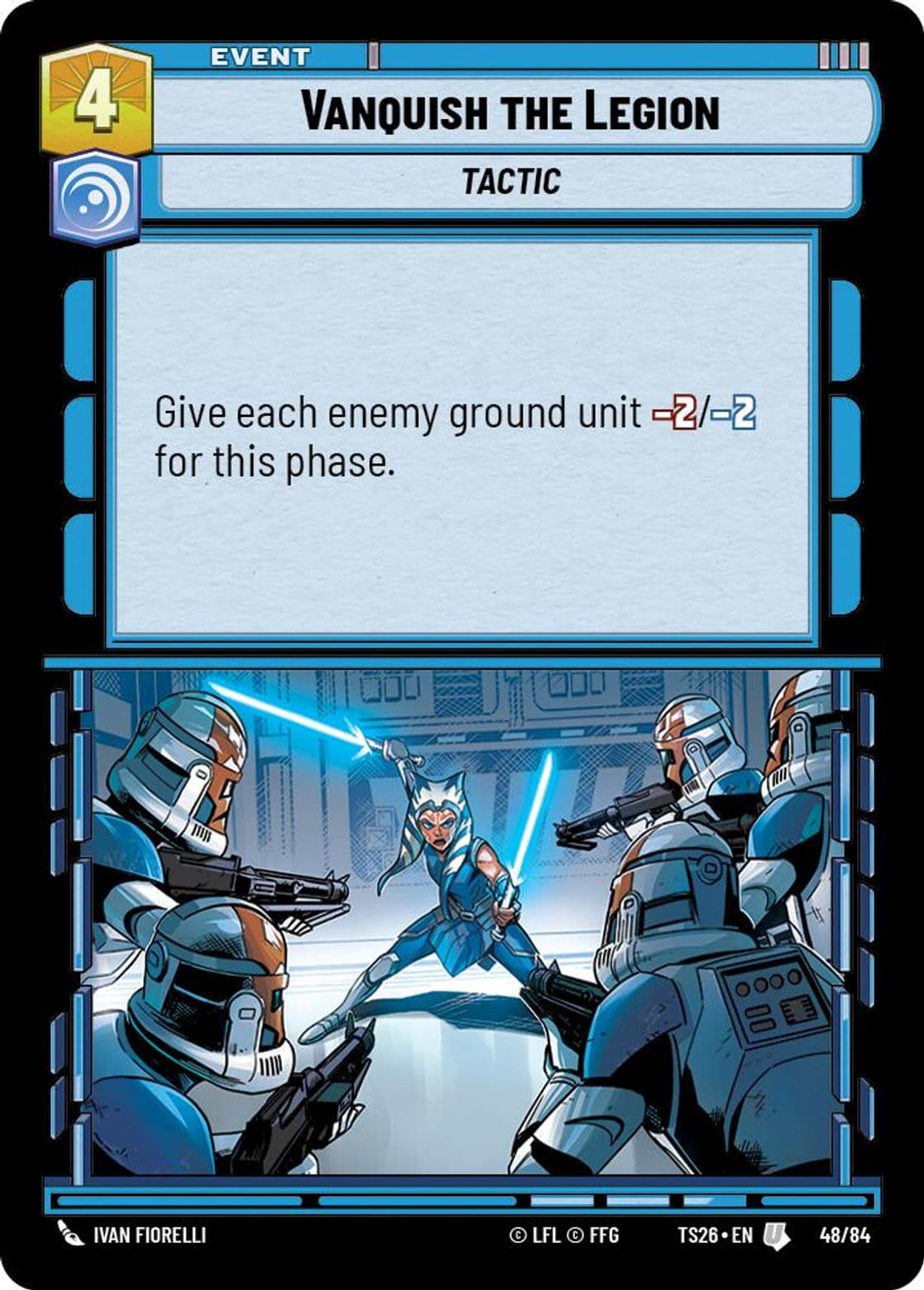 Vanquish the Legion, Standard