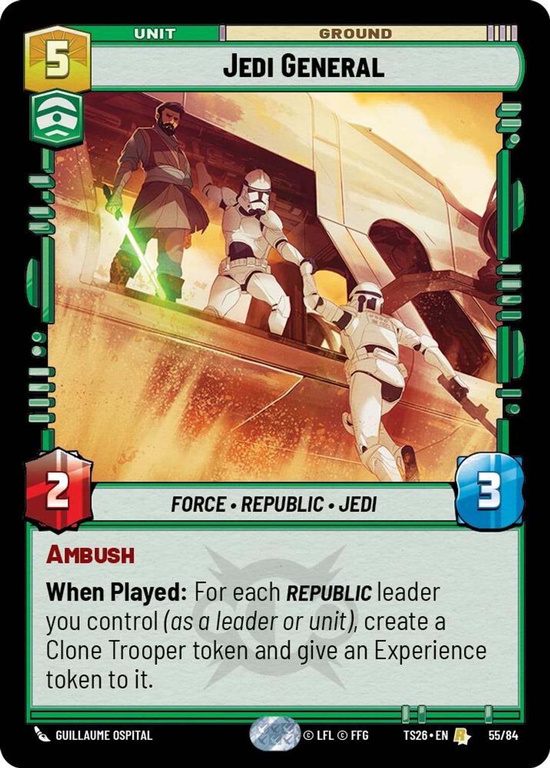 Jedi General, Standard