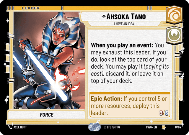 Ahsoka Tano, I Have an Idea, Standard