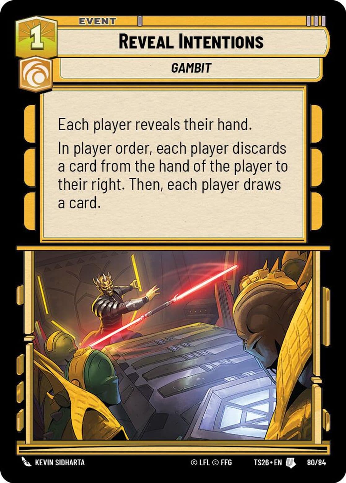 Reveal Intentions, Standard