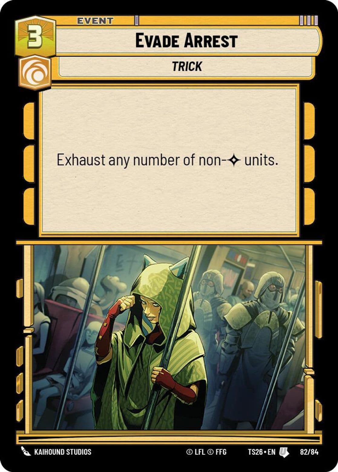Evade Arrest, Standard