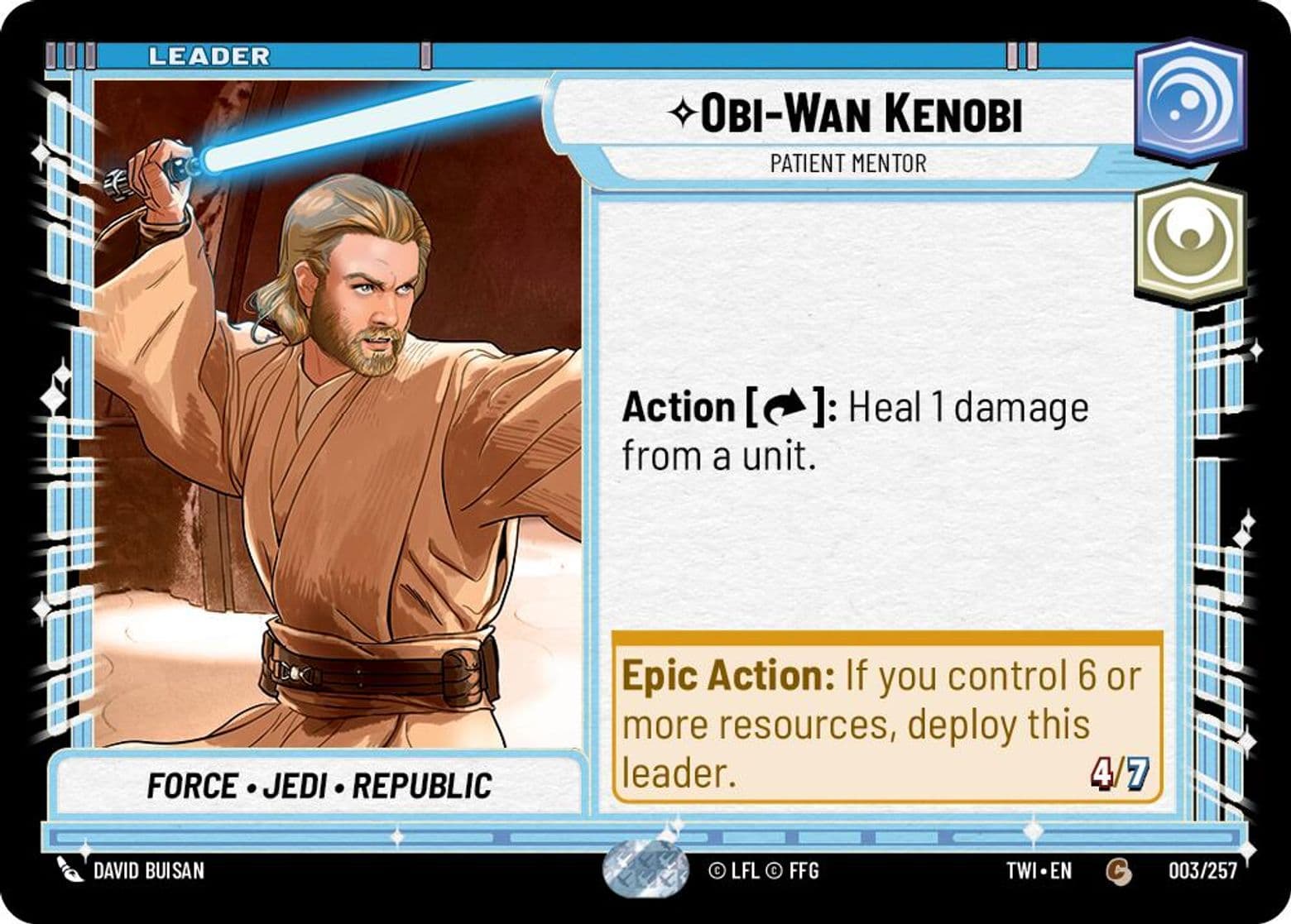 Obi-Wan Kenobi, Patient Mentor (Standard)