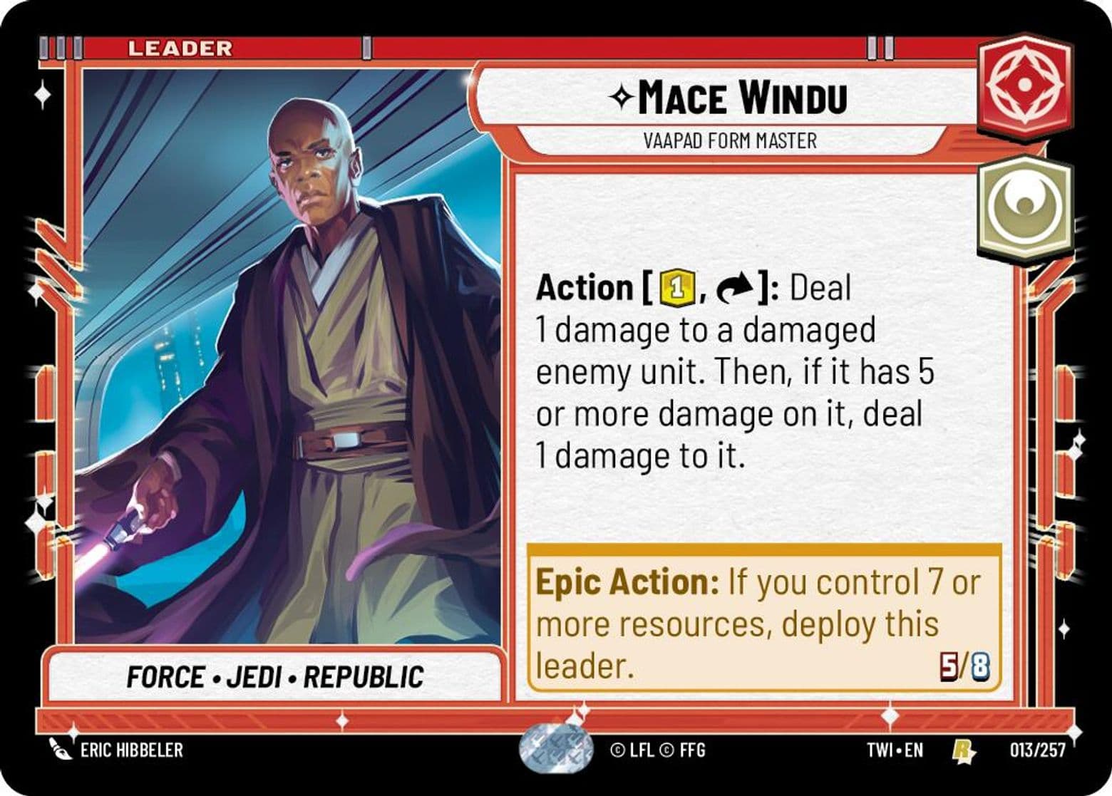 Mace Windu, Vaapad Form Master, Standard