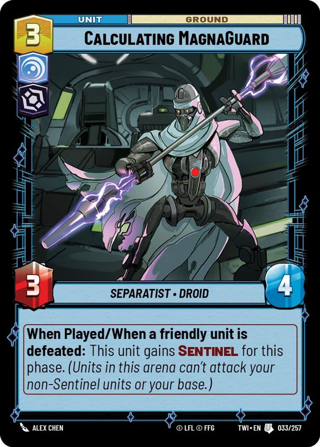 Calculating MagnaGuard, Standard