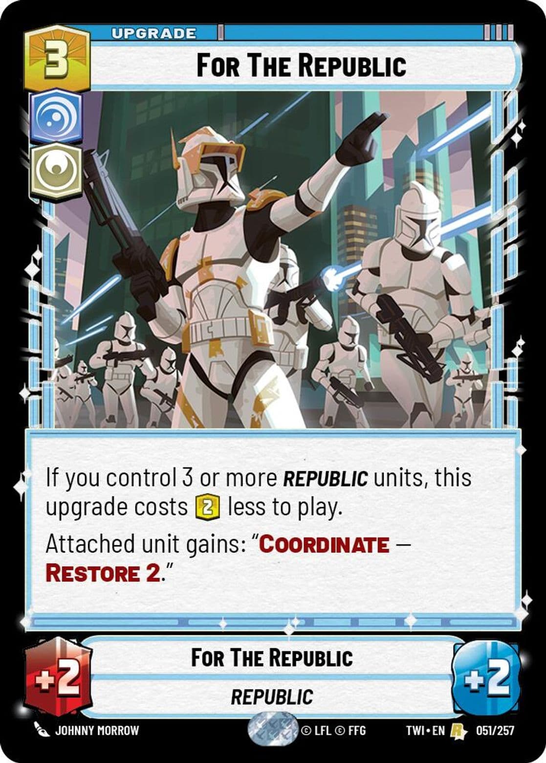 For The Republic, Standard