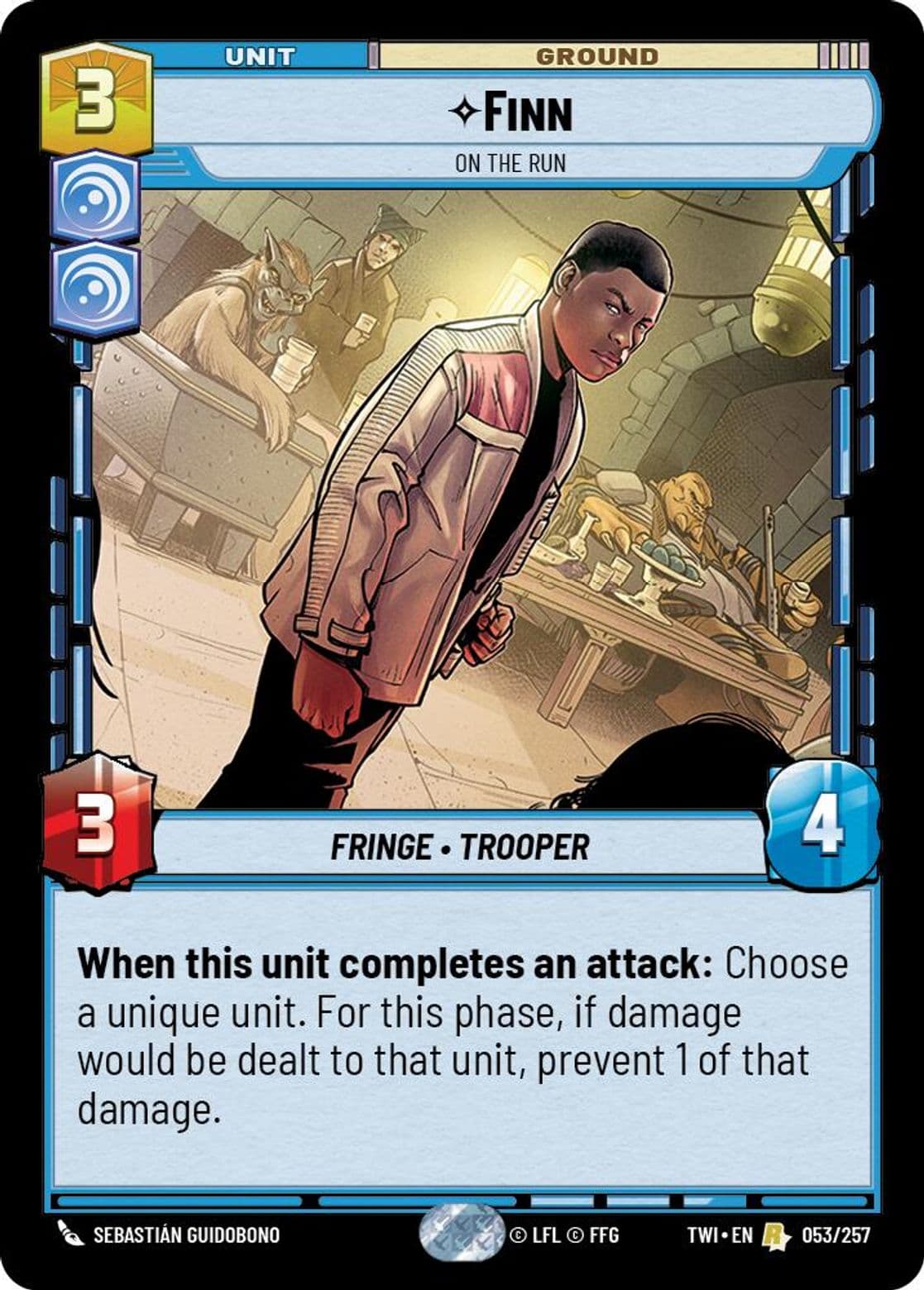 Finn, On the Run, Standard