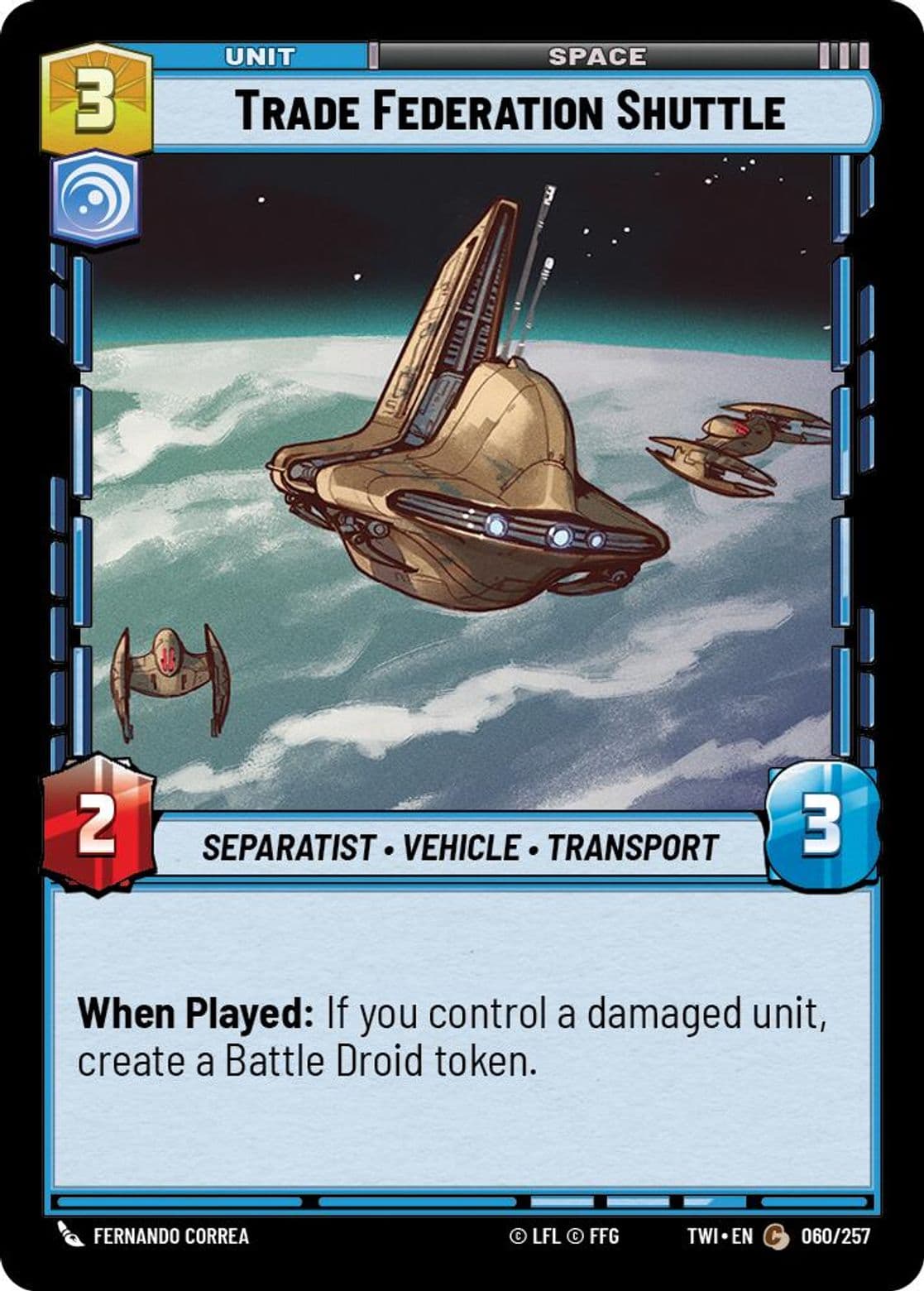 Trade Federation Shuttle (Standard)