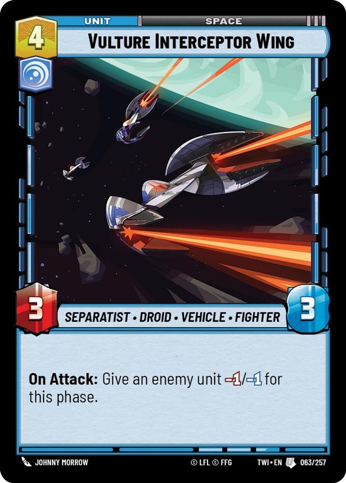 Vulture Interceptor Wing, Standard
