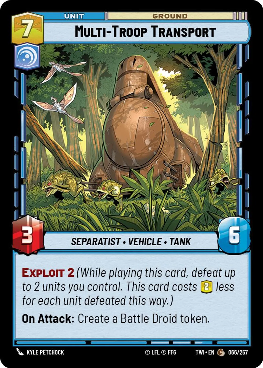 Multi-Troop Transport, Standard