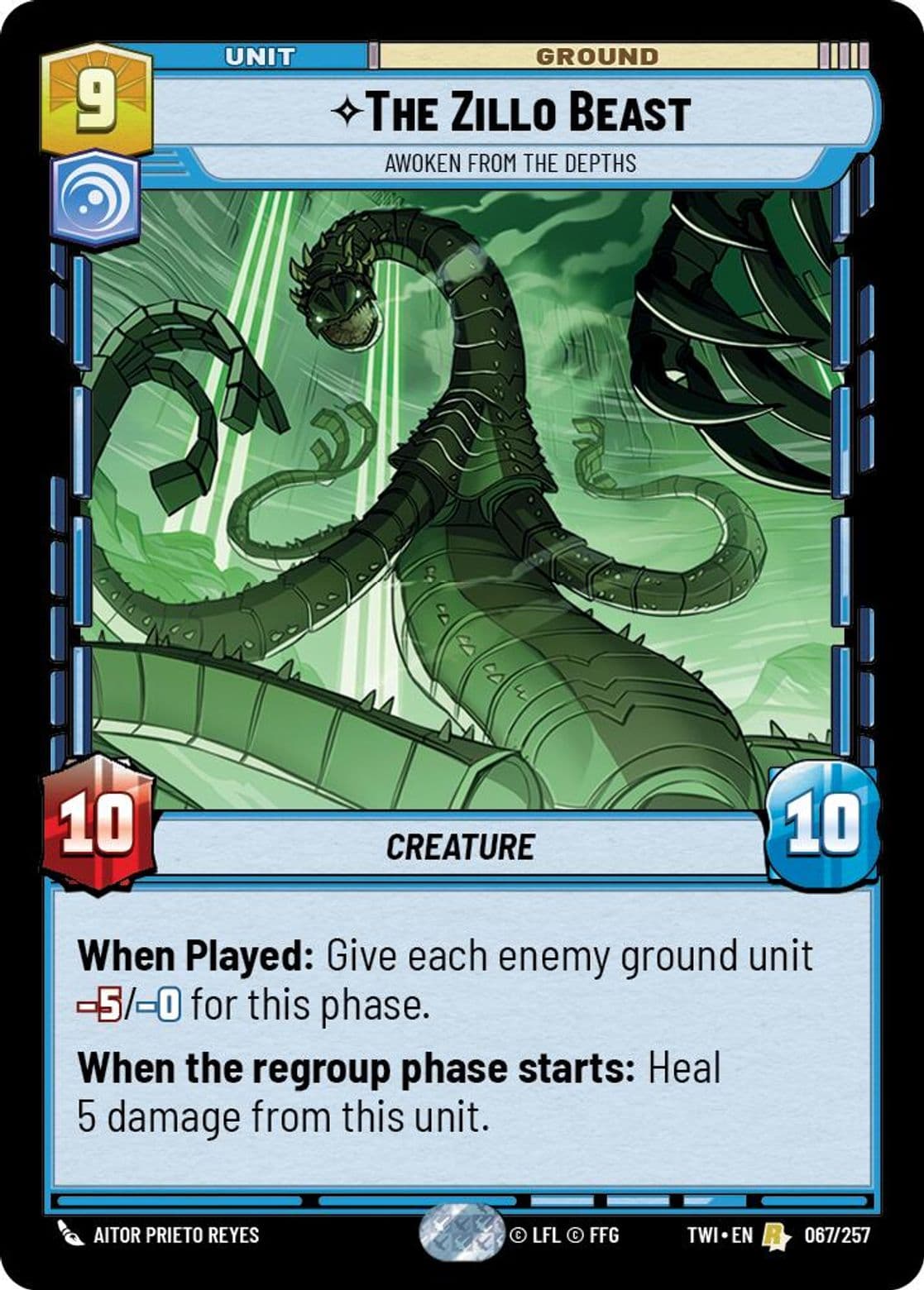 The Zillo Beast, Awoken From The Depths, Standard