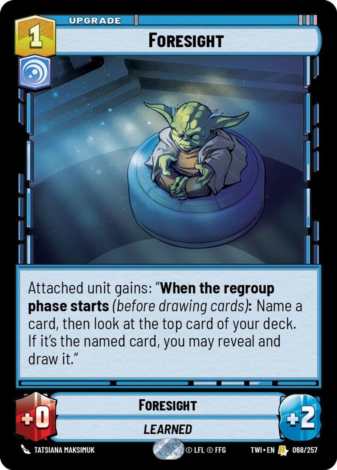 Foresight, Standard