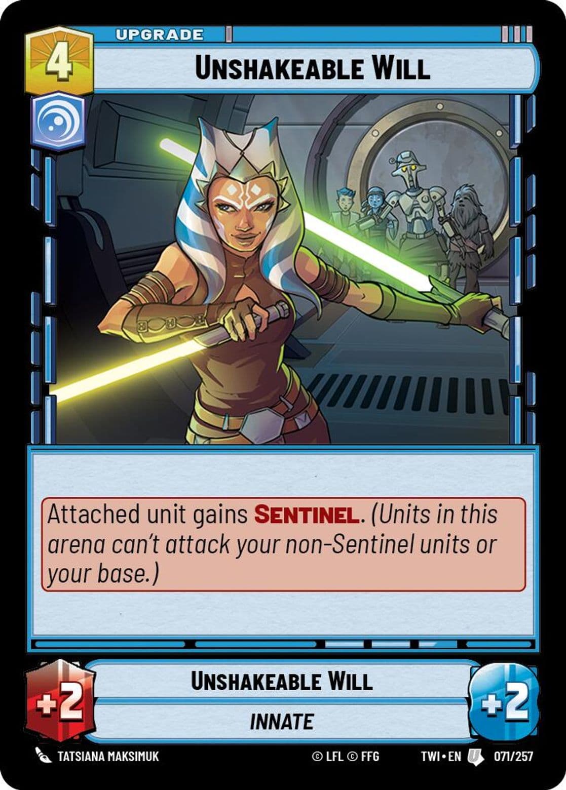 Unshakeable Will (Standard)