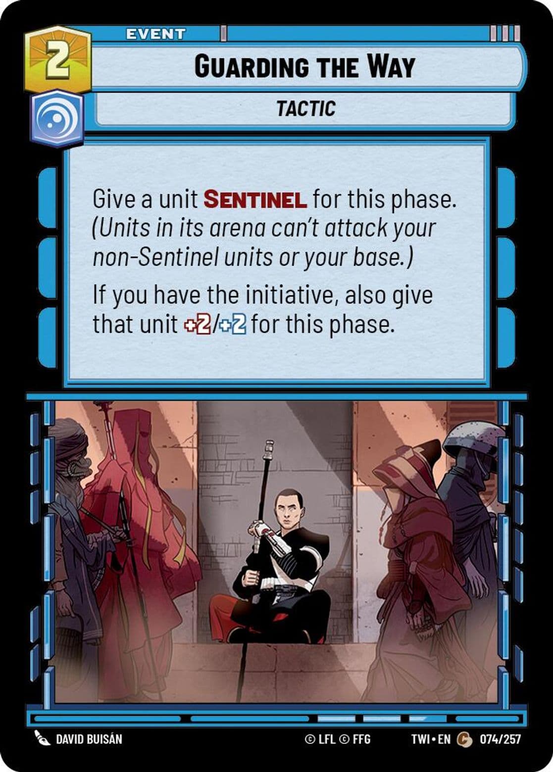 Guarding the Way, Standard