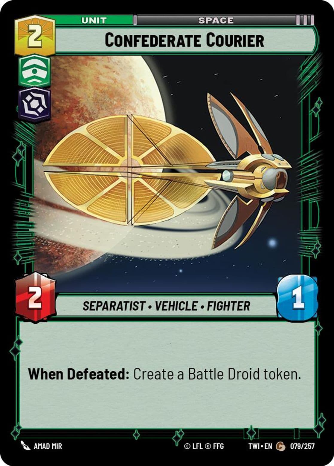Confederate Courier (Standard)
